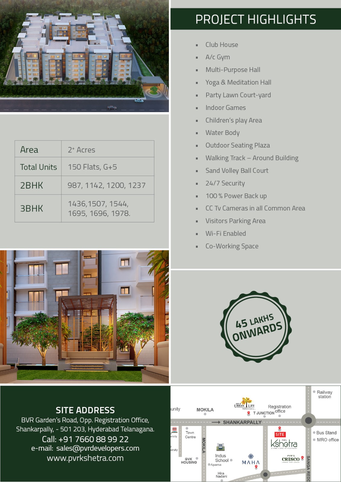 Luxury 2 , 3 BHK Gated community Apartments